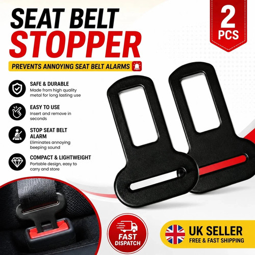 Car seat belt clip buckle - seat,