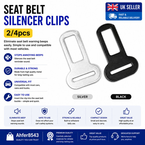 Car seat belt clip - seat, 2